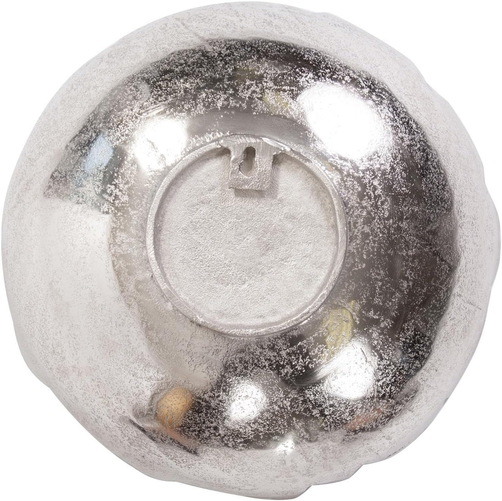 Howard Elliott Gold Broken Edge Decorative Bowl Wall Art and Centerpiece, Metal Bowl with Sculpted Edges, Modern Accent Table & Wall Decor for Home, Entryway & Living Room, 15.25 x 4.25 Inch, Medium