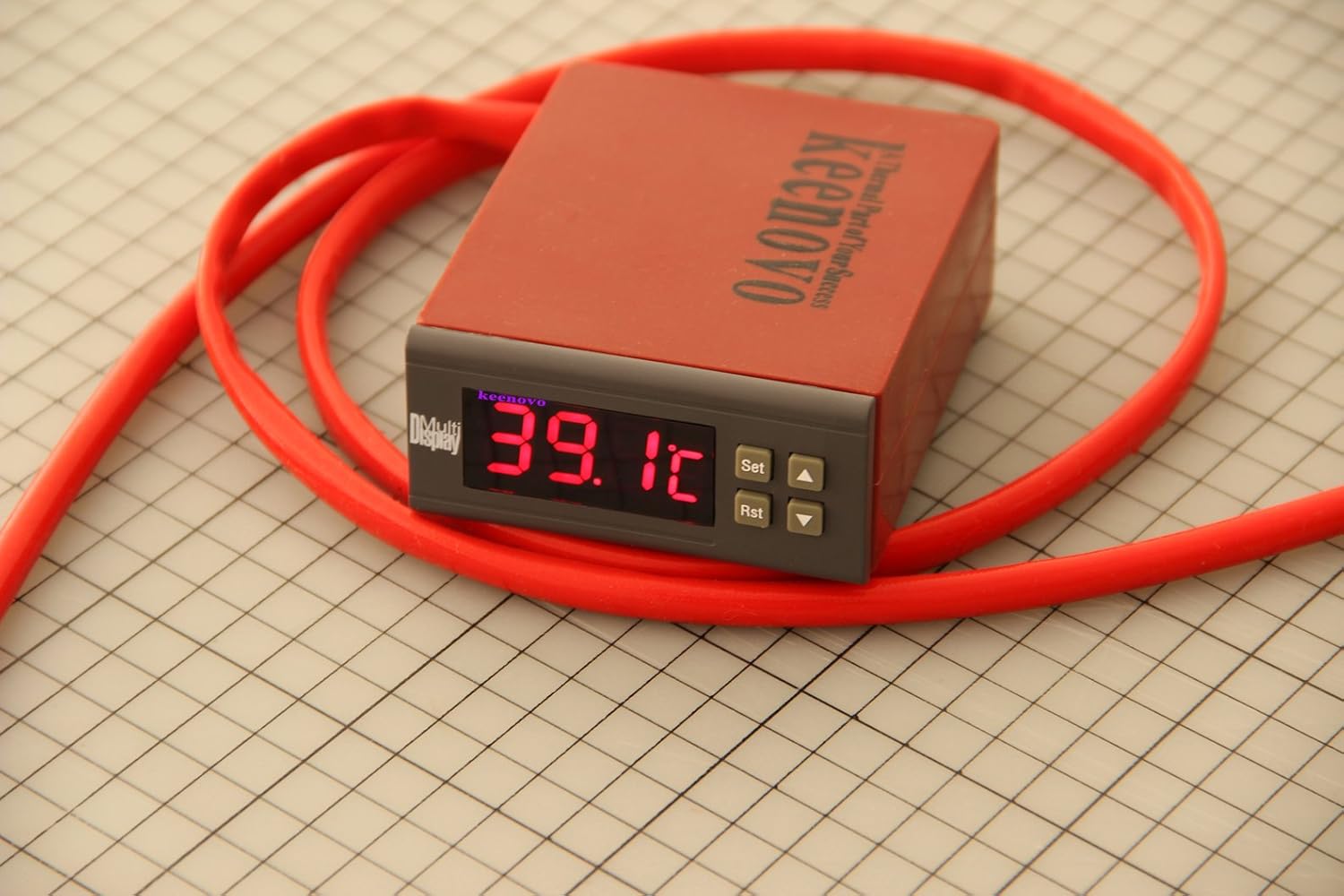 6' X 48' 1200W@120V KEENOVO Silicone Heater Blanket for Musical Instrument Side Bending/Molding Wood Working w/Digital Thermostat Controller