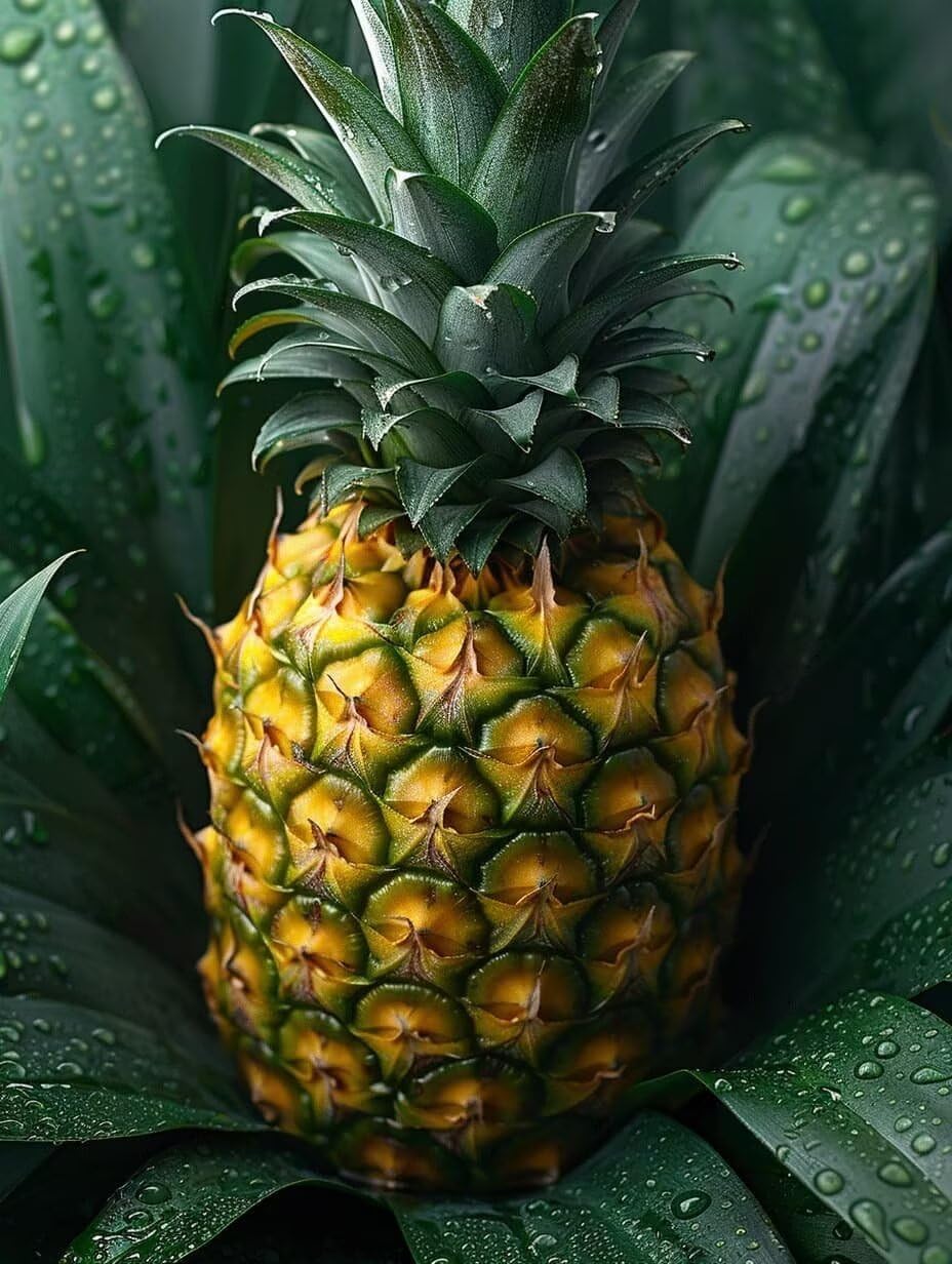 Diamond Art Pineapple Diamond Painting Fruit Dimond Art Painting for Adults Beginners, 5D Crystal Gem Crafts Mosaic Kits for Adults Hobbies for Women Gifts, Room Decor, 36 x 48 Inch Canvas -zjn2506EQ