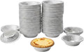 1000 Pack Mini Pie Pans - 3 Inch Disposable Aluminum Foil Tart Tins - Small Individual Portion Baking Pans for Tarts, Quiche, and Cheesecakes - Made in USA