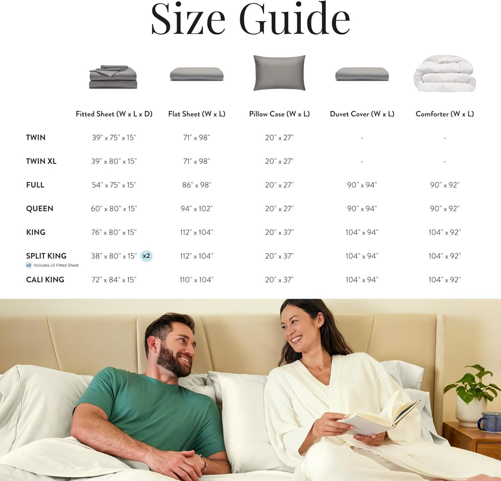 Miracle Made Breathable Cotton Bed Sheets, 3-Piece Set – Silver-Treated, Soft and Cool-to-the-Touch Lightweight Bedding Designed for Hot Sleepers – Twin Size, White