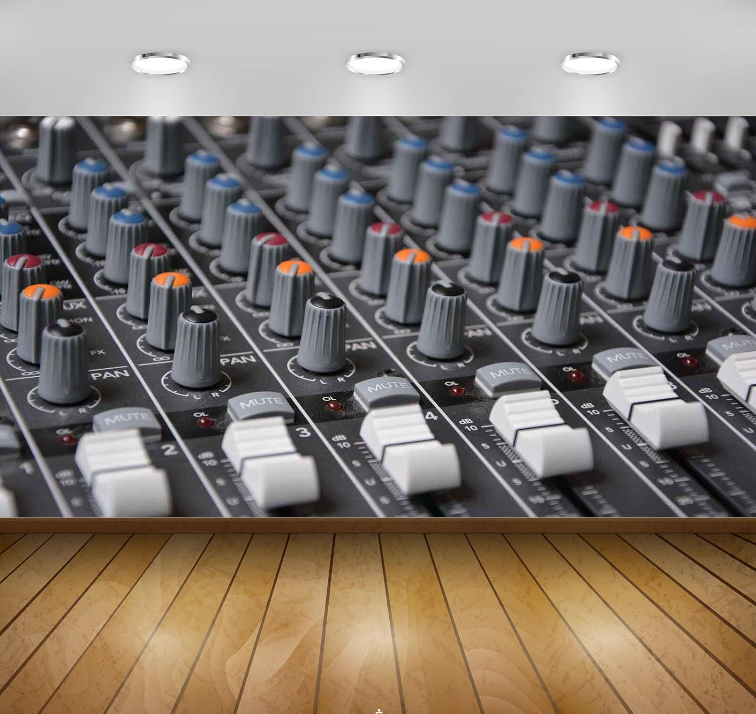 Avikalp Exclusive Awi4712 Mixer Music Instrument Song Full HD Wallpapers (6 x 5 ft)