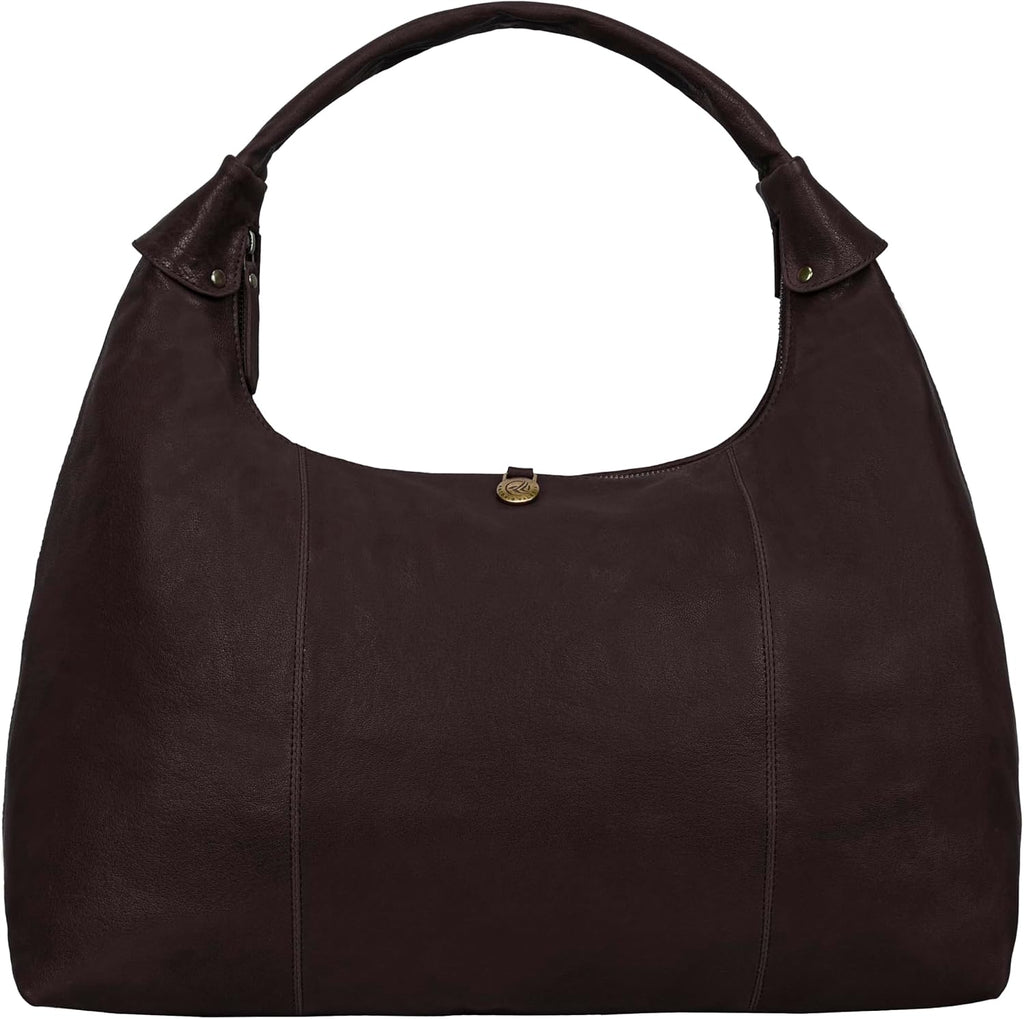 ANTONIO VALERIA Addison Braided Leather Tote Bag for Women
