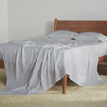 Bedgear Hyper-Cotton Bed Sheet Set – Breathable, Cooling, Quick-Drying, Soft Bedding – Fitted Sheet Flat Sheet Pillowcases – 60% Rayon from Bamboo, 40% Cotton Blend Bed Sheets, Twin XL, Light Grey