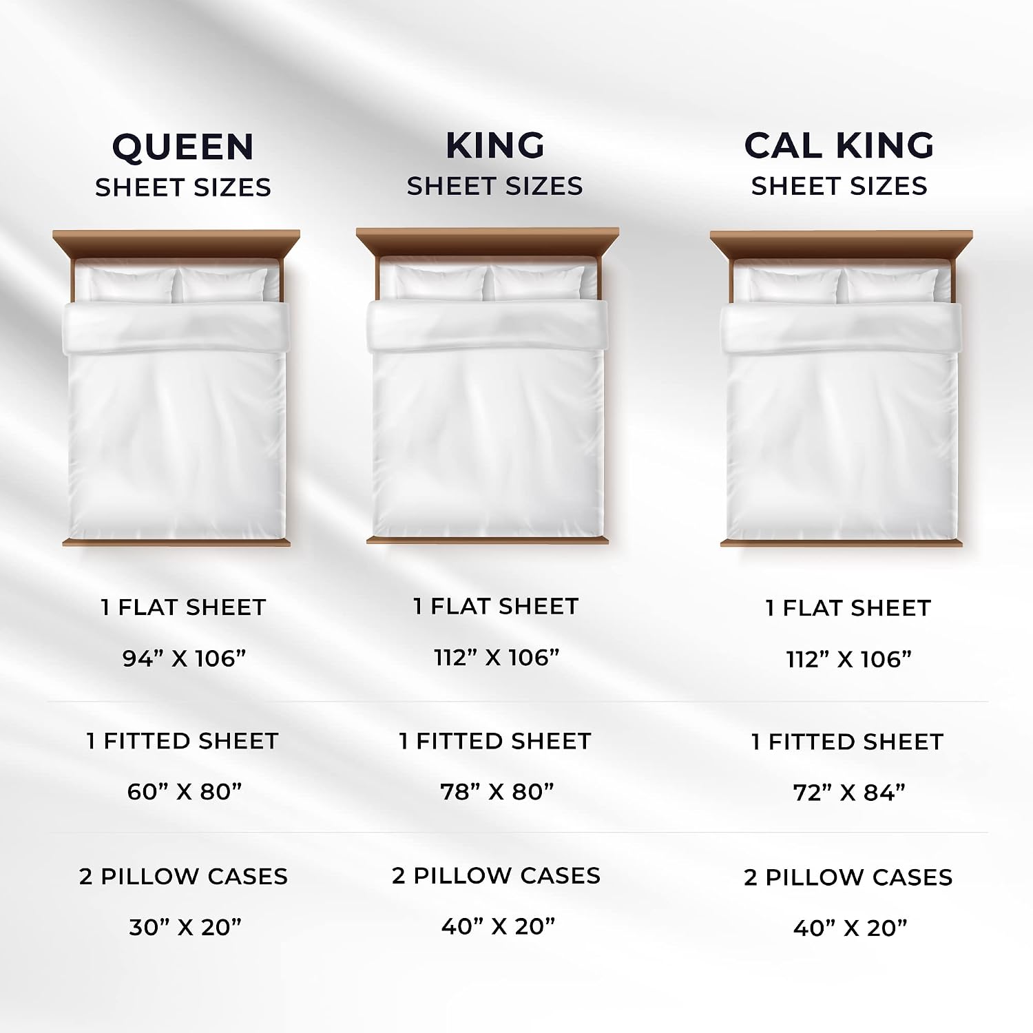 Tribeca Living Bed Sheet Set, Soft Egyptian Cotton Sateen Solid Sheets and Pillowcase Set, Extra Deep Pocket, 600 Thread Count, 4-Piece Luxury Bedding, King, Sky Blue