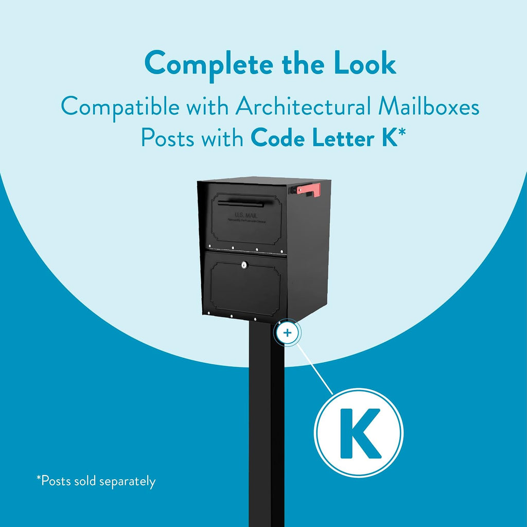 Architectural Mailboxes Oasis Mailbox, Black