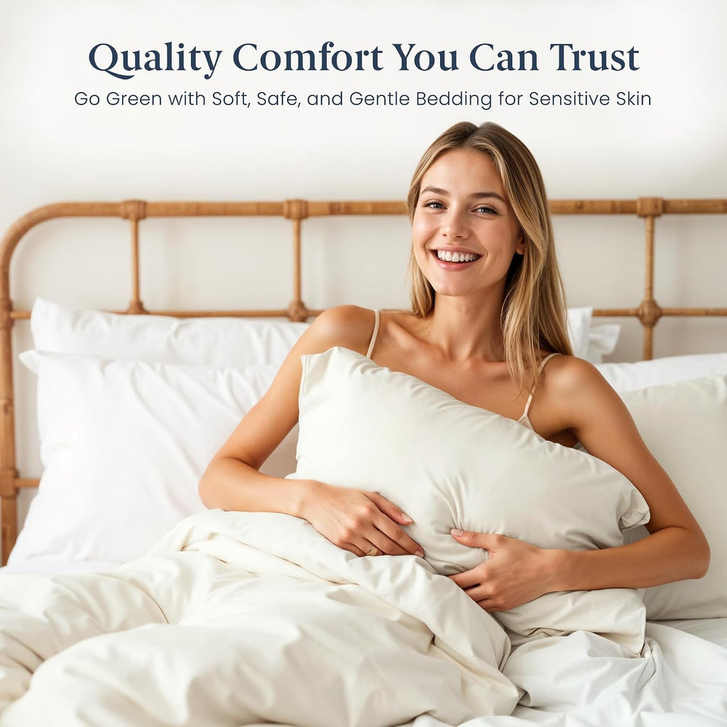Ella Jayne Viscose Derived from Bamboo Sheets California King Size (4 Pieces) California King Size Ultra Soft & Luxuriously Cooling Eco-Friendly King Sheet Sets Deep Pockets 16 Inch (Ivory)