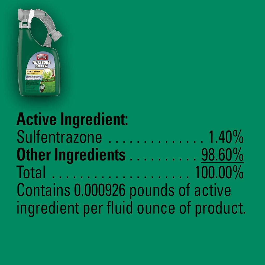 Ortho Nutsedge Killer for Lawns Ready-To-Spray, 32 fl. oz. (6-Pack)