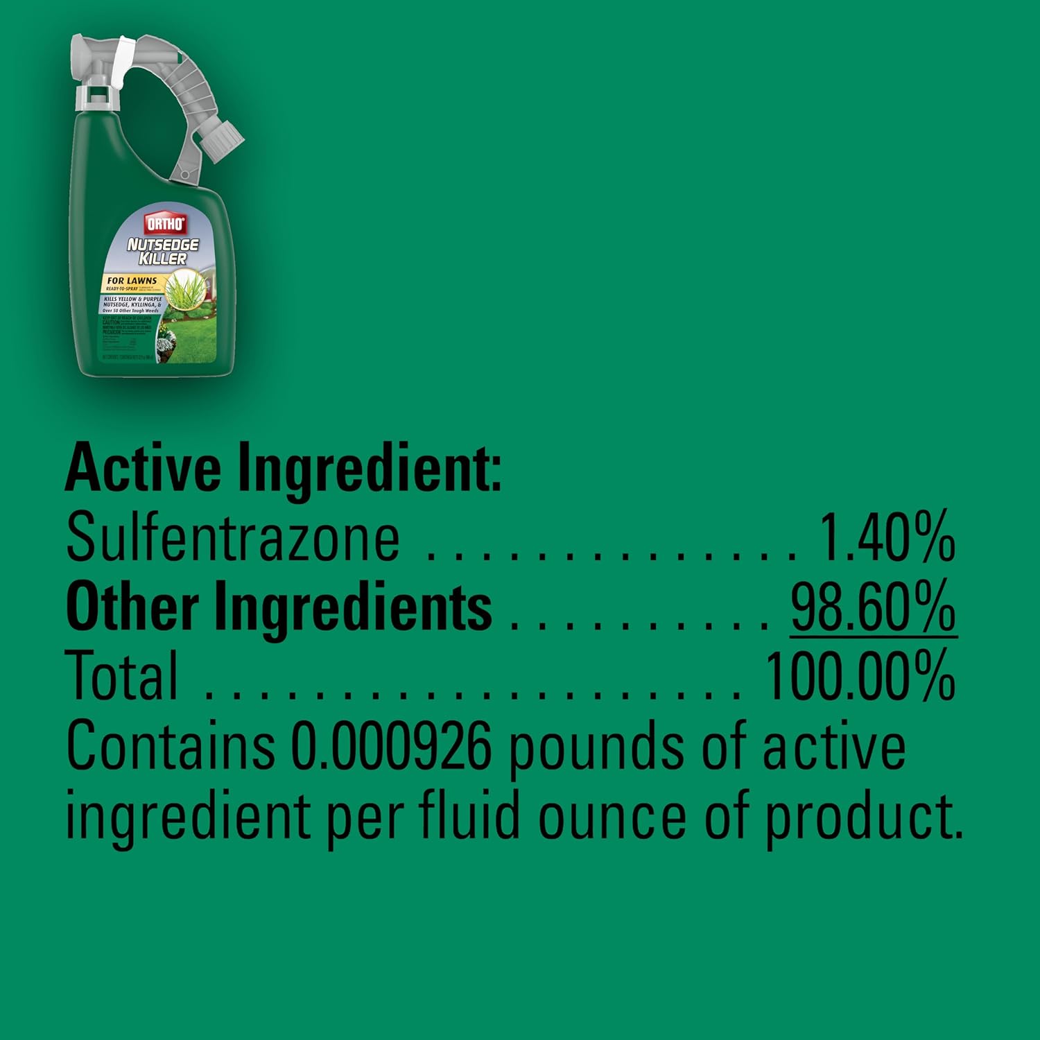 Ortho Nutsedge Killer for Lawns Ready-To-Spray, 32 fl. oz. (6-Pack)