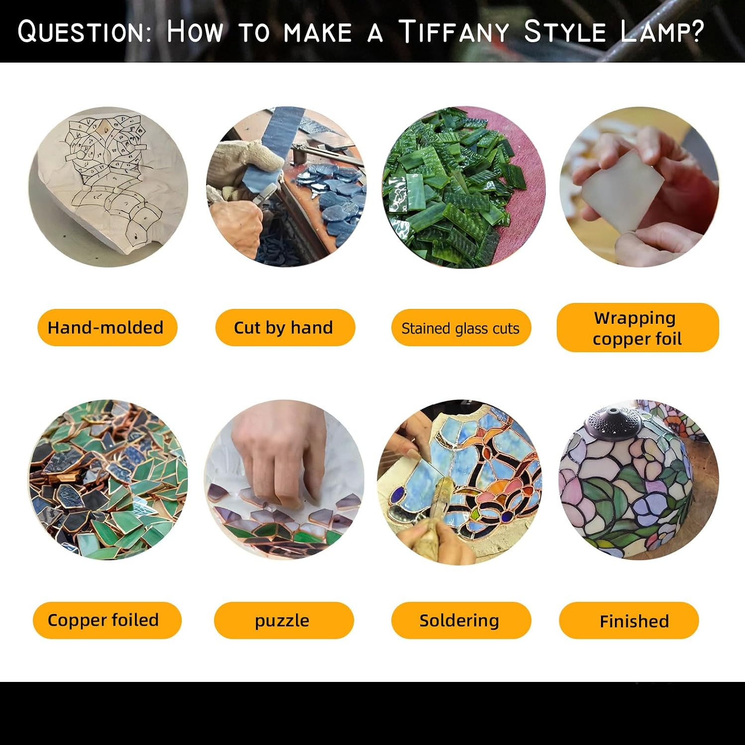 TL0033 Tiffany Style Table Lamp Handmade Stained Glass Umbrella Shade with Lady Sculpture Base W 15.75 X OH 27 Inches, Art Nouveau Lamp for Home Office, LED Bulbs Included