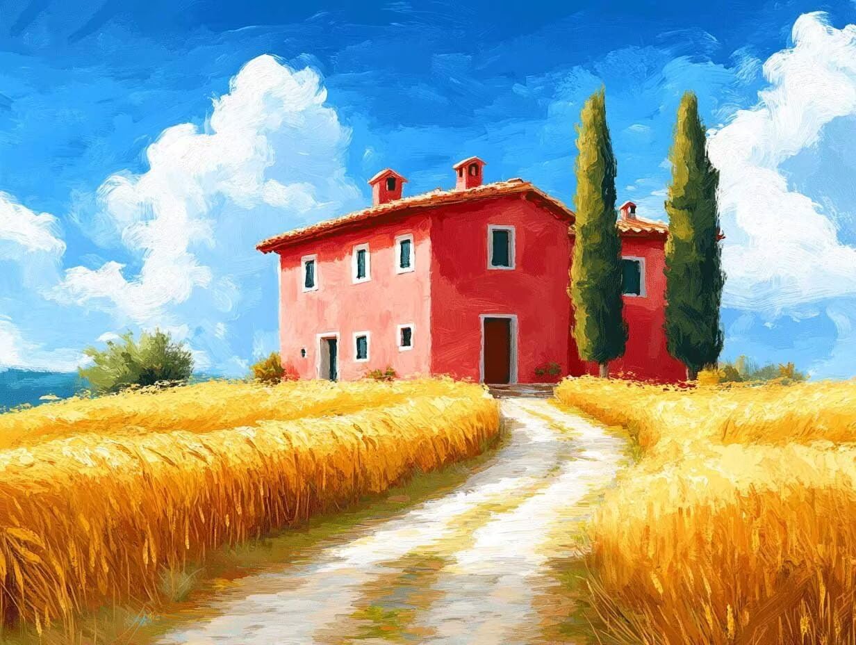 Autumn Diamond Art Kits for Adults, Houses Diamond Painting Large 48 X 36 Inch, 5D DIY Gem Art Crafts for Adults Mosaic Kits, Full Drill Round Dimond Dots Crystal Paintings for Home Decor -zjn25011Z0