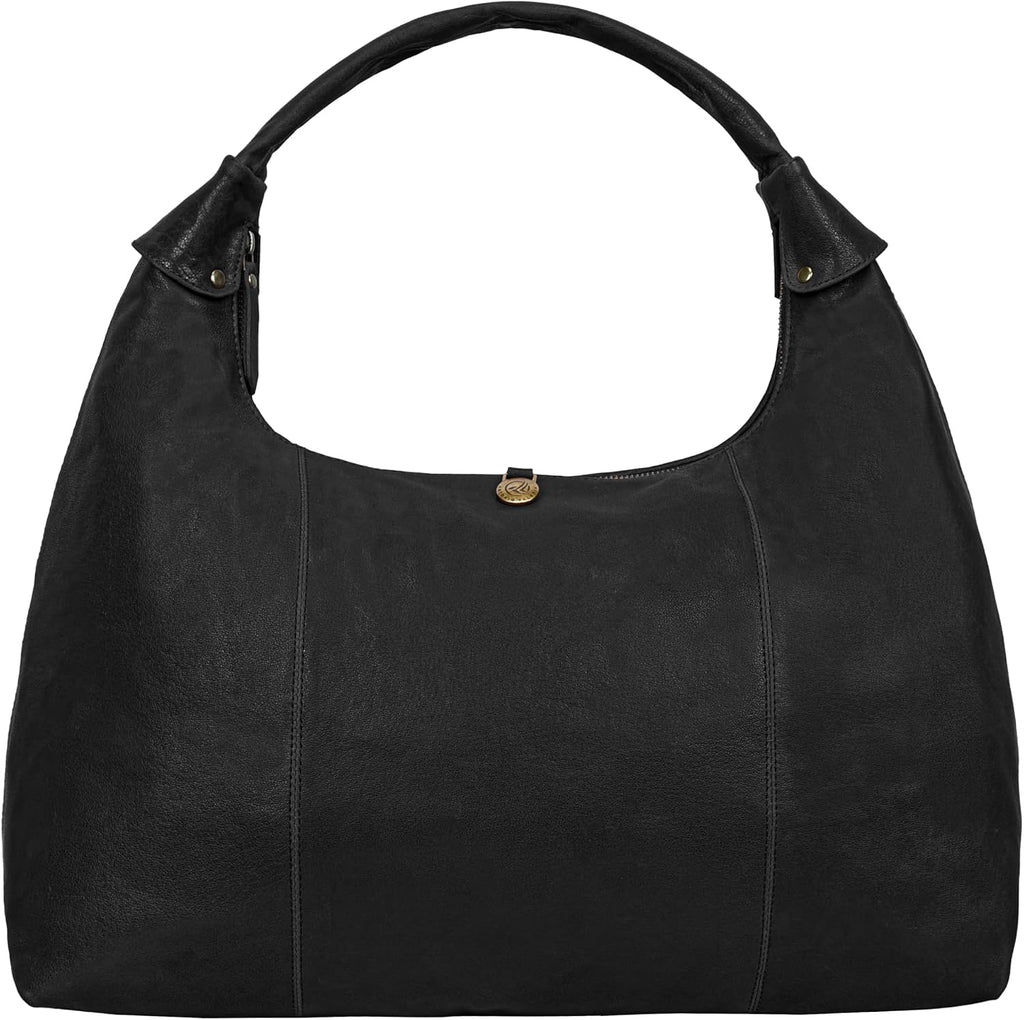 ANTONIO VALERIA Addison Braided Leather Tote Bag for Women