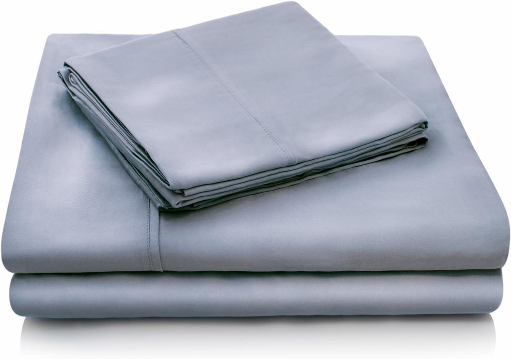 Malouf Soft and Eco Friendly Tencel Pillowcase-and-Sheet-Sets, Twin, Dusk