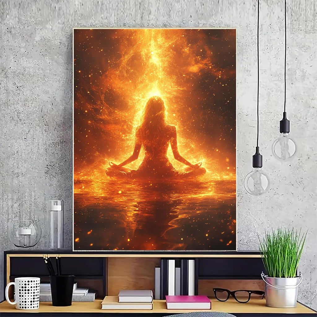 Women Dimond Painting Kit, Landscape Diamond Art Kits for Adults DIY 5D Full Square Dirll Crystal Gem Art Paintings Embroidery Crafts Picture Beginners, Home Wall Decor, Gifts for Women 36x48in u4-39