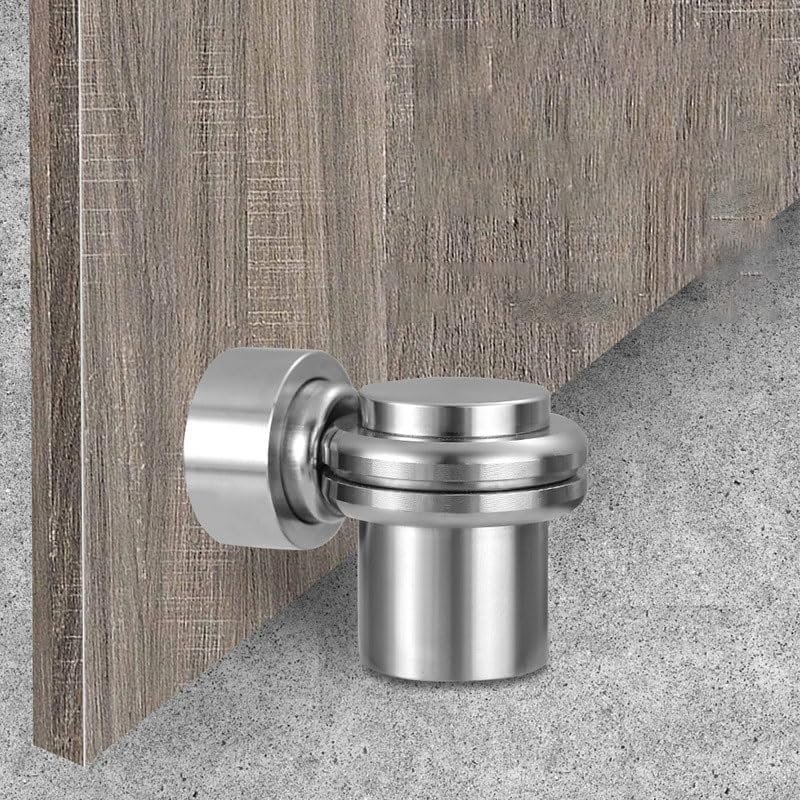 Stainless Steel Strong Magnetic Door Stopper Heavy Duty Solid Wood Door Stopper