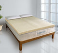 7 Zone Green Natural Organic Latex Mattress Topper King Size - 2 inch - Soft Plush Pillow Top - GOLS Certified Latex Foam Bed Pad for Side Sleepers Zonal Support Durable and Breathable