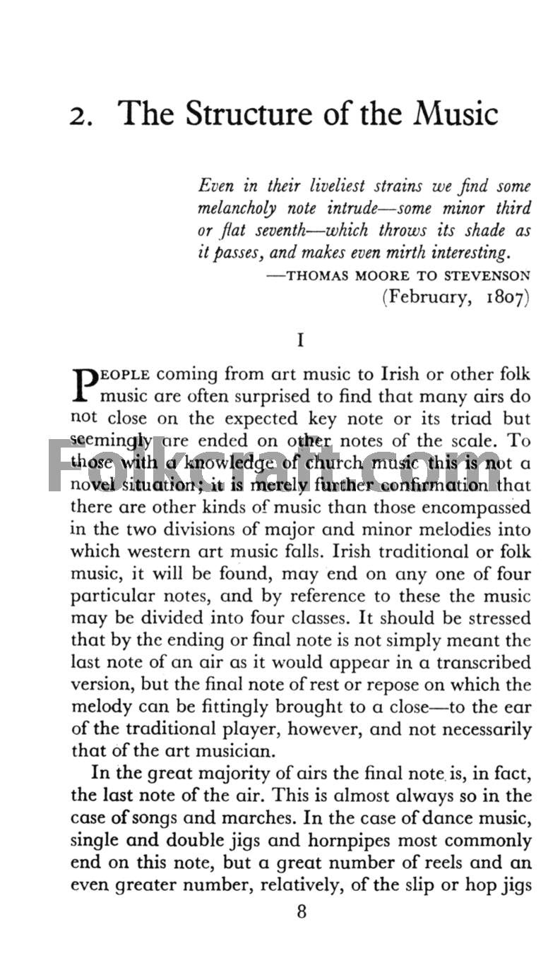 Folk Music and Dances of Ireland