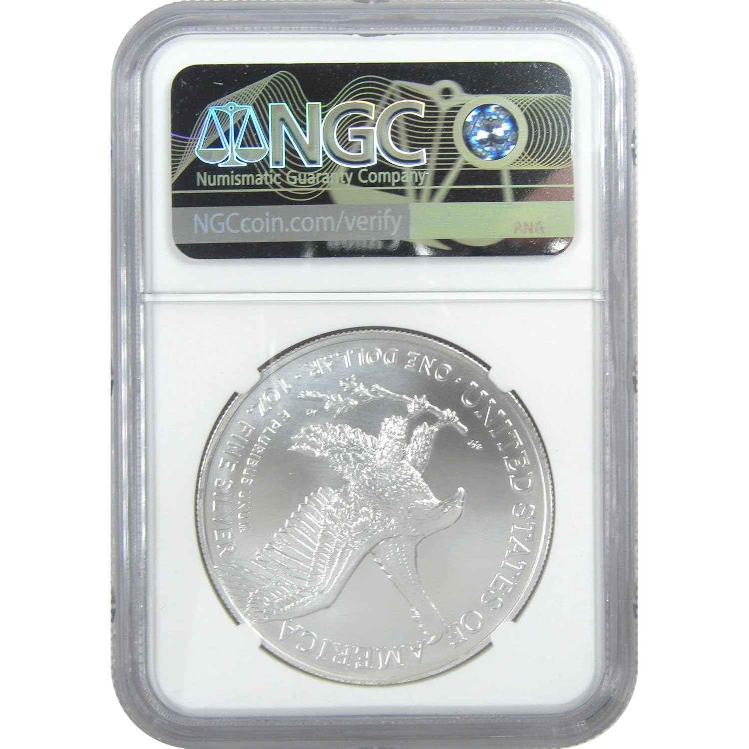 2023 American Silver Eagle MS 70 NGC Bullion Uncirculated $1 Coin