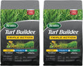 Scotts Turf Builder Triple Action1 - Weed Control, Lawn Weed Killer, Crabgrass Preventer, and Grass Fertilizer for Lawns, Covers 12,000 sq. ft., 33.94 lb. (2-Pack)