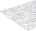 Bumper Specialties Self Adhesive Bumper Feet 0.335' x 0.085' (8.5mm x 2.2mm) Clear Hemispherical Soft Polyurethane Pads for Cabinet Door Sound Dampening, 5,400 Pieces per Box, BS07SD
