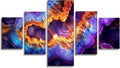 Abstract Diamond Art 5 Piece Diamond Painting Dream 5D DIY Full Round Drill Dimond Art Paintings Rhinestones Crafts for Adults Gem Painting for Home Decor, Large Artwork for Wall 40 x 80 Inch, Model33