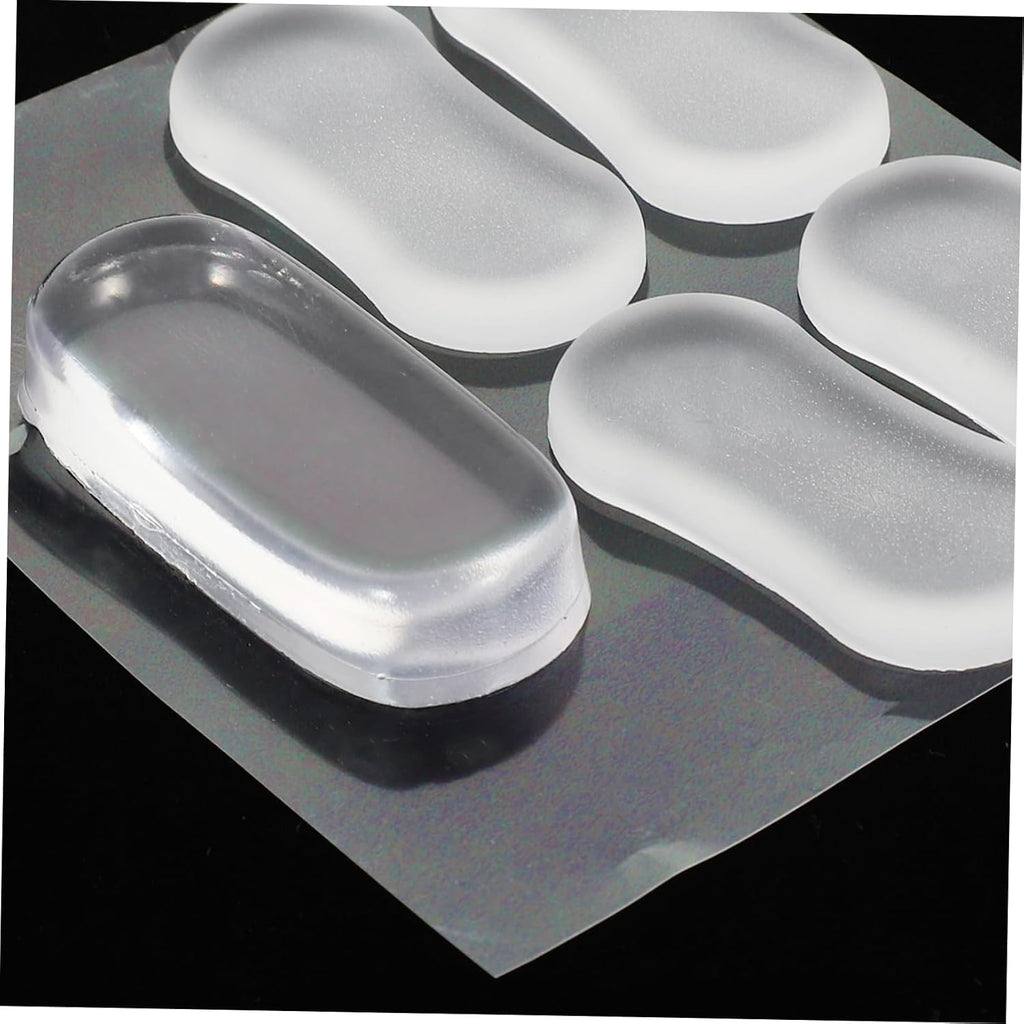 Uonlytech 100 Pcs Toilet Seat Cushion Drawer Stops Clear Cabinet Door Bumper Silicone Cabinet Bumpers Clear Bumper Toilet Bumper Bidet Bumper Attachment Bumper Pads Drawer Bumpers (As Shownx2pcs )