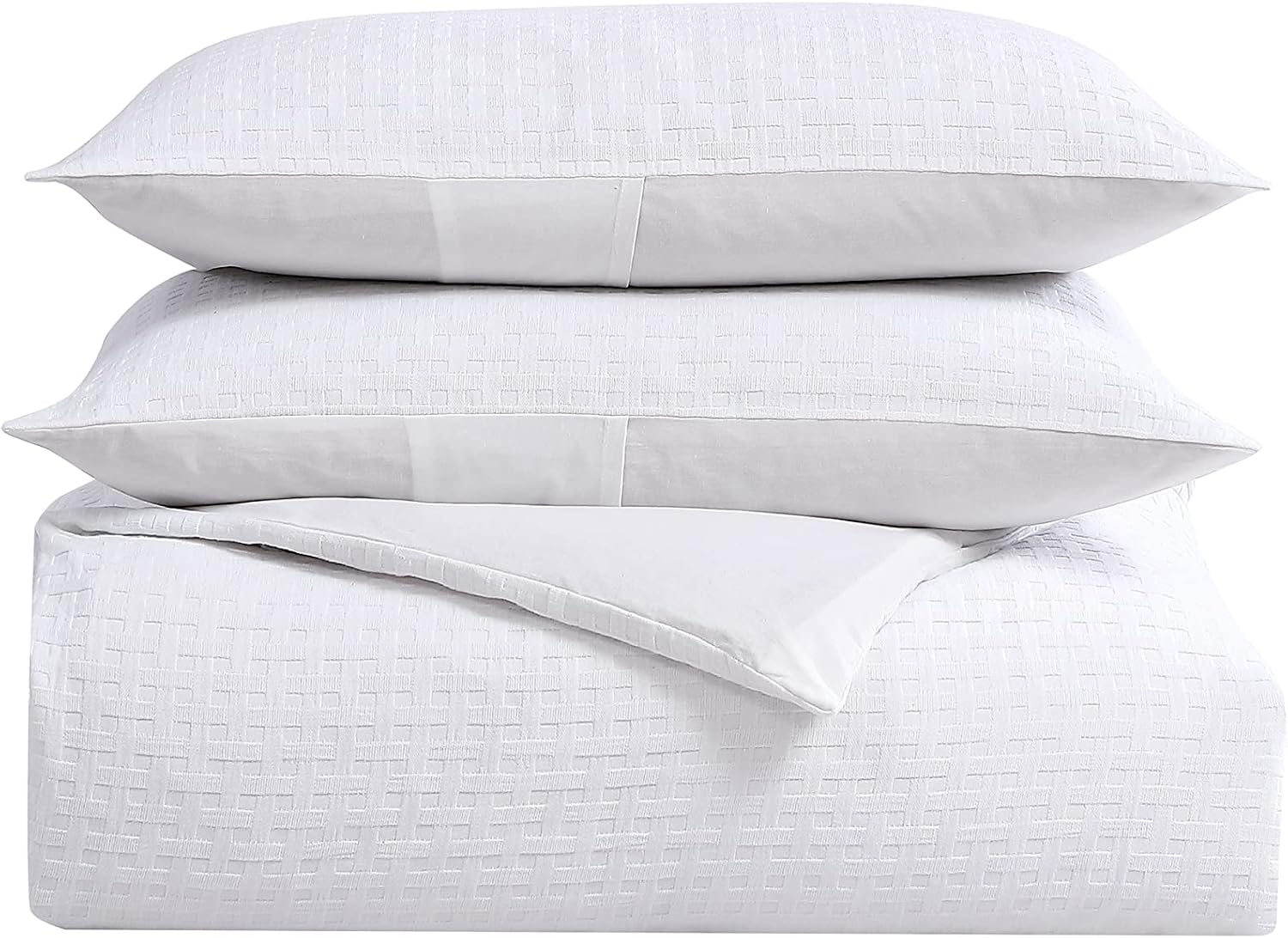 Tommy Bahama - King Comforter Set, Soft Cotton Bedding Set with Matching Shams, Medium Weight & Ideal for All Seasons (Basketweave White, King)