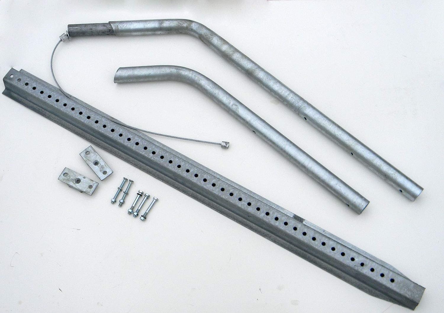 RTC SwingAway Mailbox Support, 36-inch arm, Galvanized Steel Mailbox Post Swings Away When Impacted