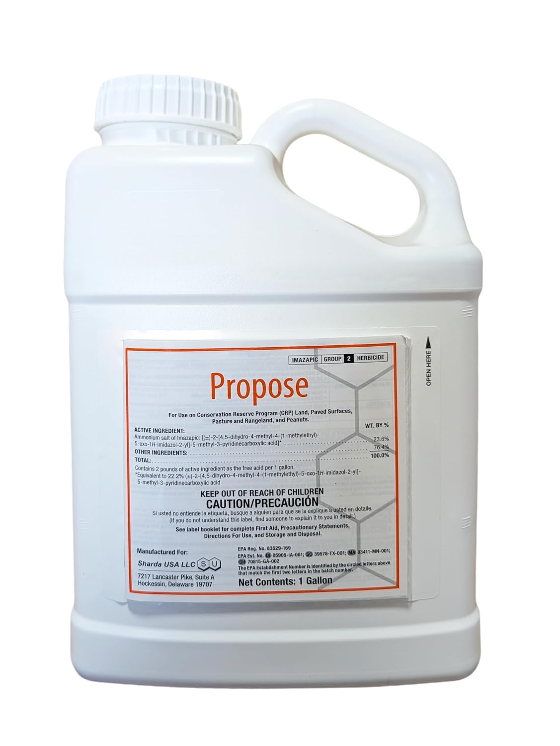 Propose 2SL Herbicide 128oz- Plateau Herbicide
