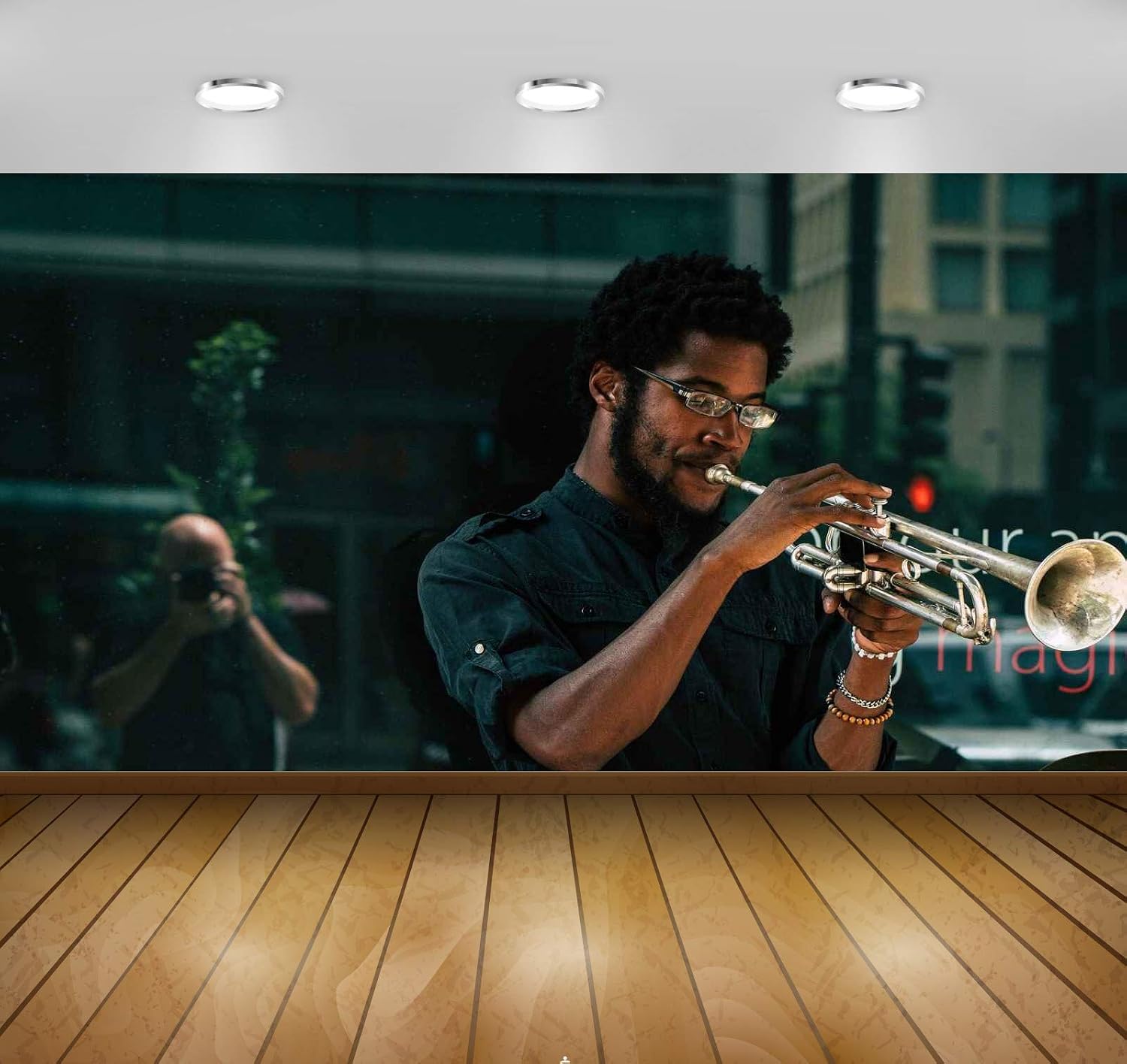 Avikalp Exclusive Awi4726 People Music Instrument Song Full HD Wallpapers (213cm x 182cm)