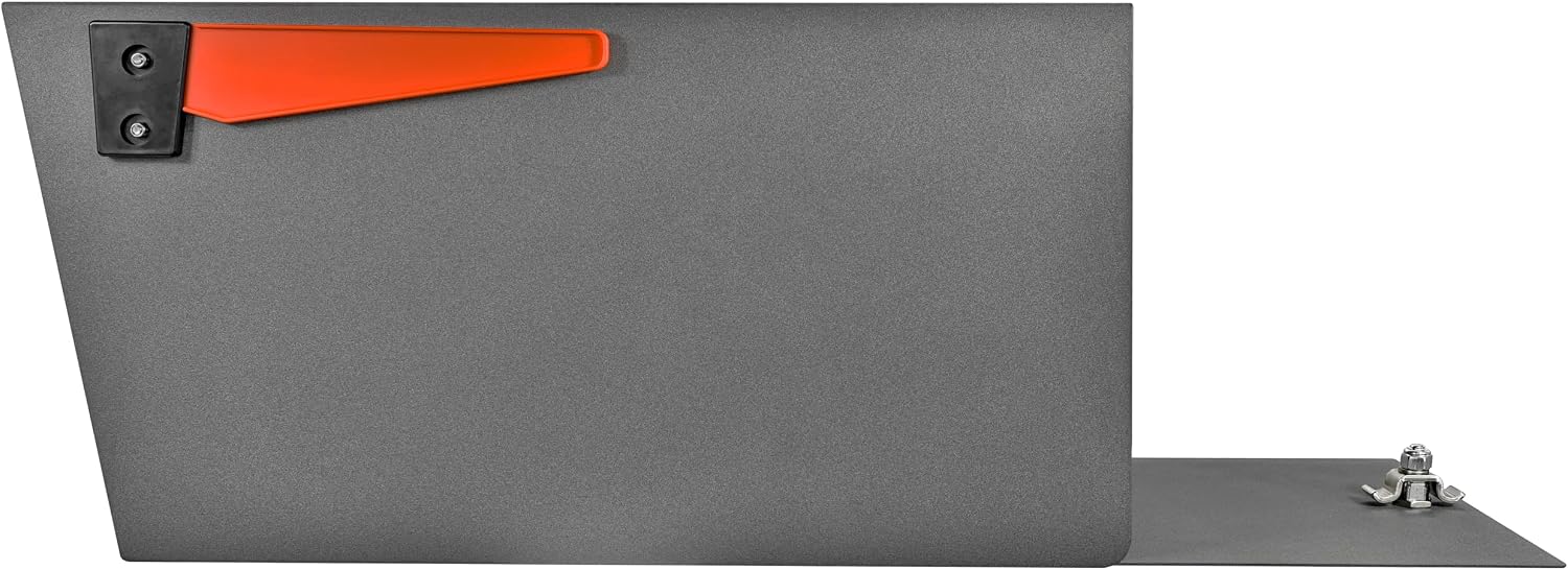 Mail Boss 7525V Mail Manager Street Safe Locking Security Mailbox, Granite