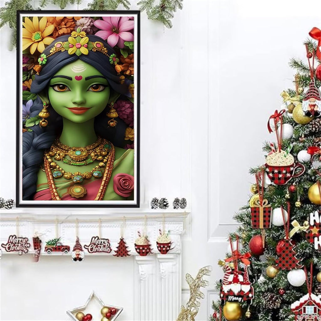 Diamond Art Kits for Adults Woman Diamond Painting Kits, 5D DIY Square Abstract Full Drill Dimond Art Paintings Crystal Crafts for Adults for Gift Home Wall Decor, Large Size 40 x 80 Inch, Model684