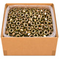 1/2-13 All-Metal Top Lock Nuts (825 Case) – Grade C Prevailing Torque High-Temperature, Vibration-Resistant Coarse Thread Collar Style Crimped Top Locking SAE J995 0.5'