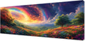 Rainbow Diamond Art Kits for Adults,Large Diamond Painting Flower Dimond Art Paintings by Numbers Kit for Beginner,90x36in Diamonds Pictures Crystal Arts Crafts for Room Decor,Gifts for Women Z1-224