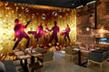 MWZ3487 Young Boys Sings Musical Instruments HD 3D Wallpaper for Disco Club Karaoke[13 ft x 9 ft] / [396 cm x 274 cm]