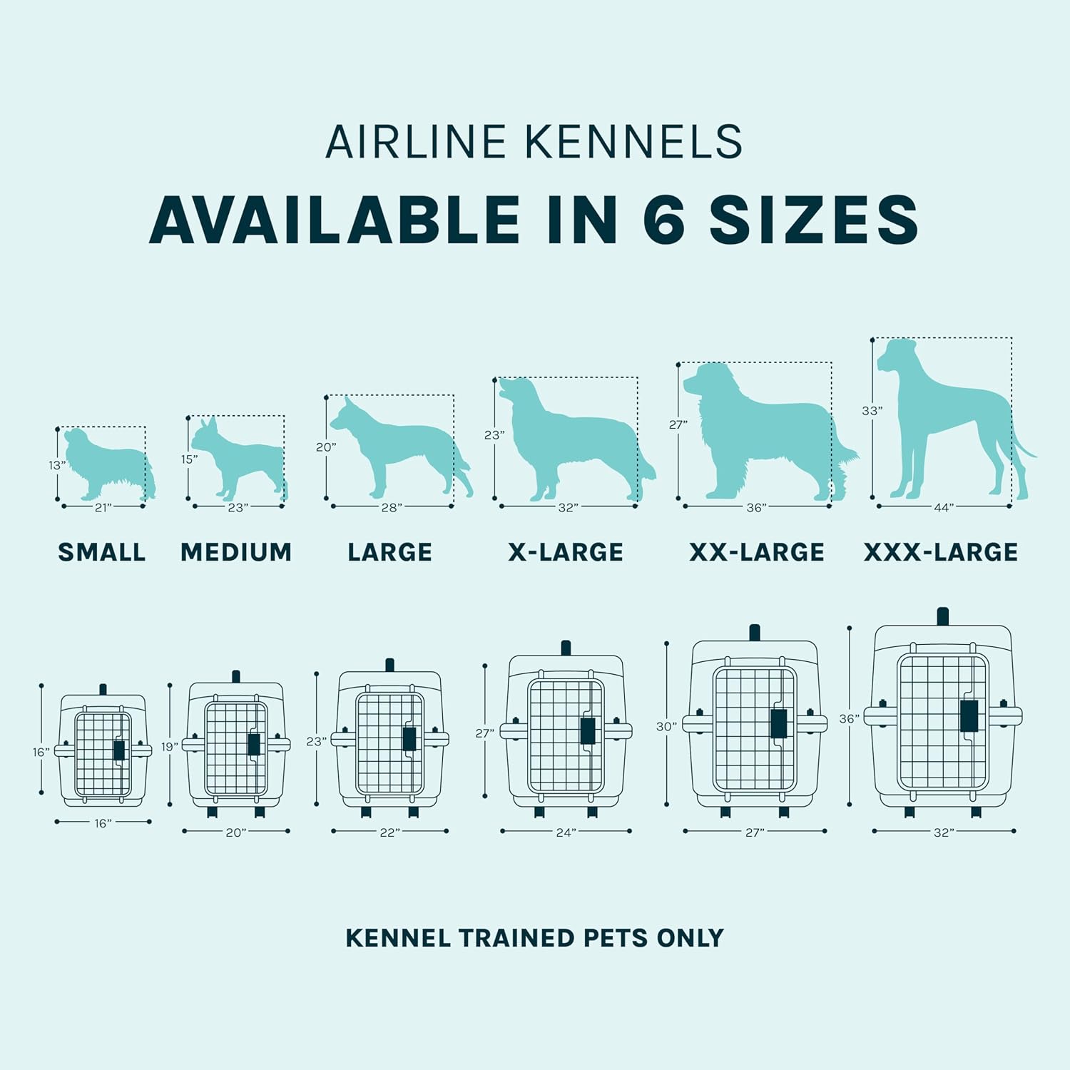SportPet Airline Compliant MEDIUM 26.5' Travel Dog Kennel-Durable Plastic Airline Pet Carrier w/ Removable Wheels & Food Bowls, Collapsible Indoor/Outdoor Dog Kennel, Dogs up to 23'L & 15'H-Dark Gray