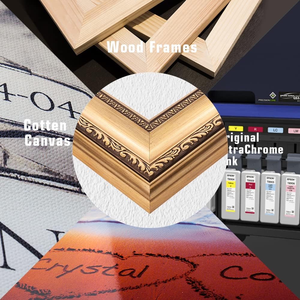 The Shipwreck Sailboat by Claude–Joseph Vernet Sailboat Warship Painting Reproductions Framed Size:36x26 inches,Image Size:30x20 inches World Classic Reproductions For HomeDecor,Gold Frame