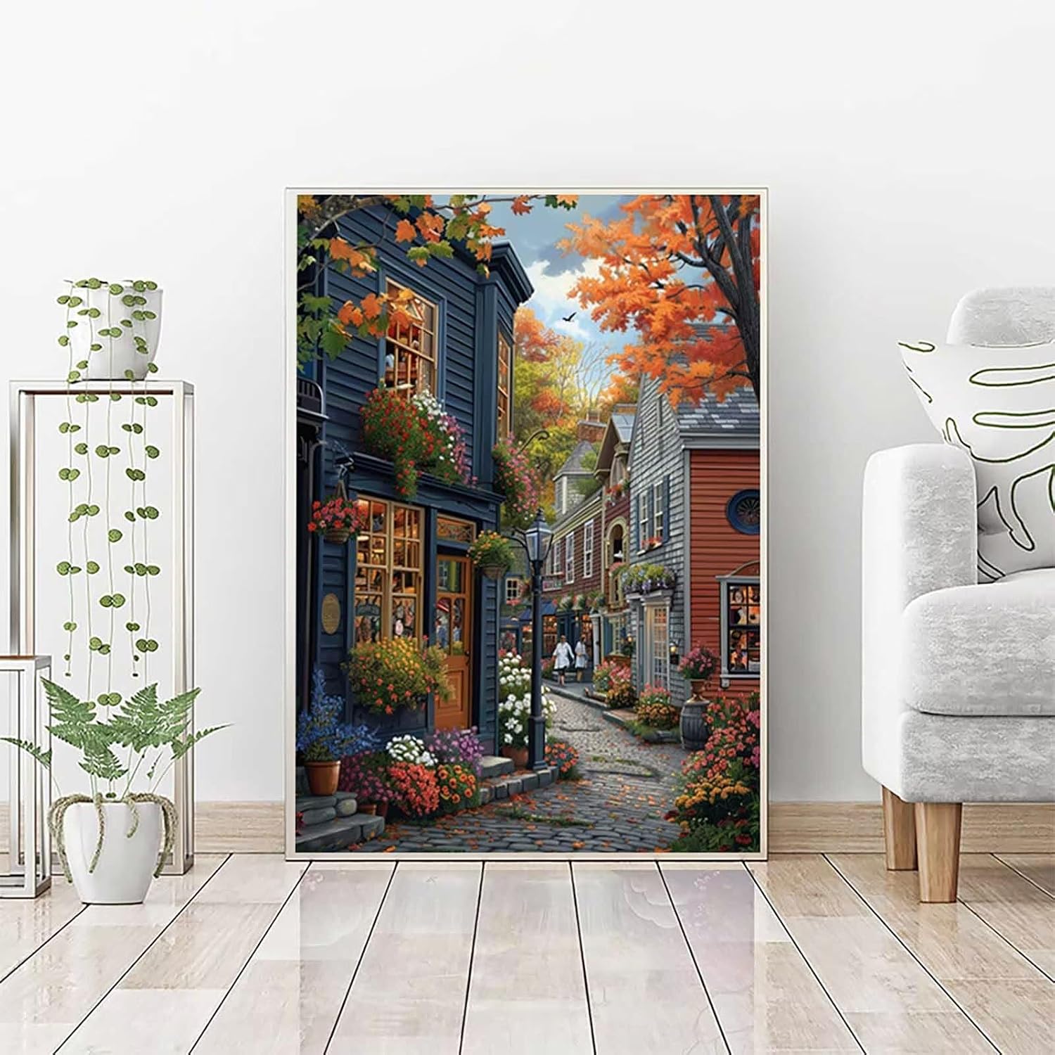 City Diamond Art Kits for Adults Beginners, London Diamond Painting Large 40 X 54inch, 5D Gem Art Crafts for Adults Mosaic Kits, Full Drill Square Dimond Dots Crystal Paintings, Home Decor -zjn250692