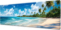 Diamond Painting Sea Diamond Art Kits for Adults, Dimond Art Paintings Beach Paint by Numbers Kit for Adults, DIY Full Drill Cross Stitch Mosaic Gem Arts Painting, Home Decor Gifts 90x36inch Z1-93