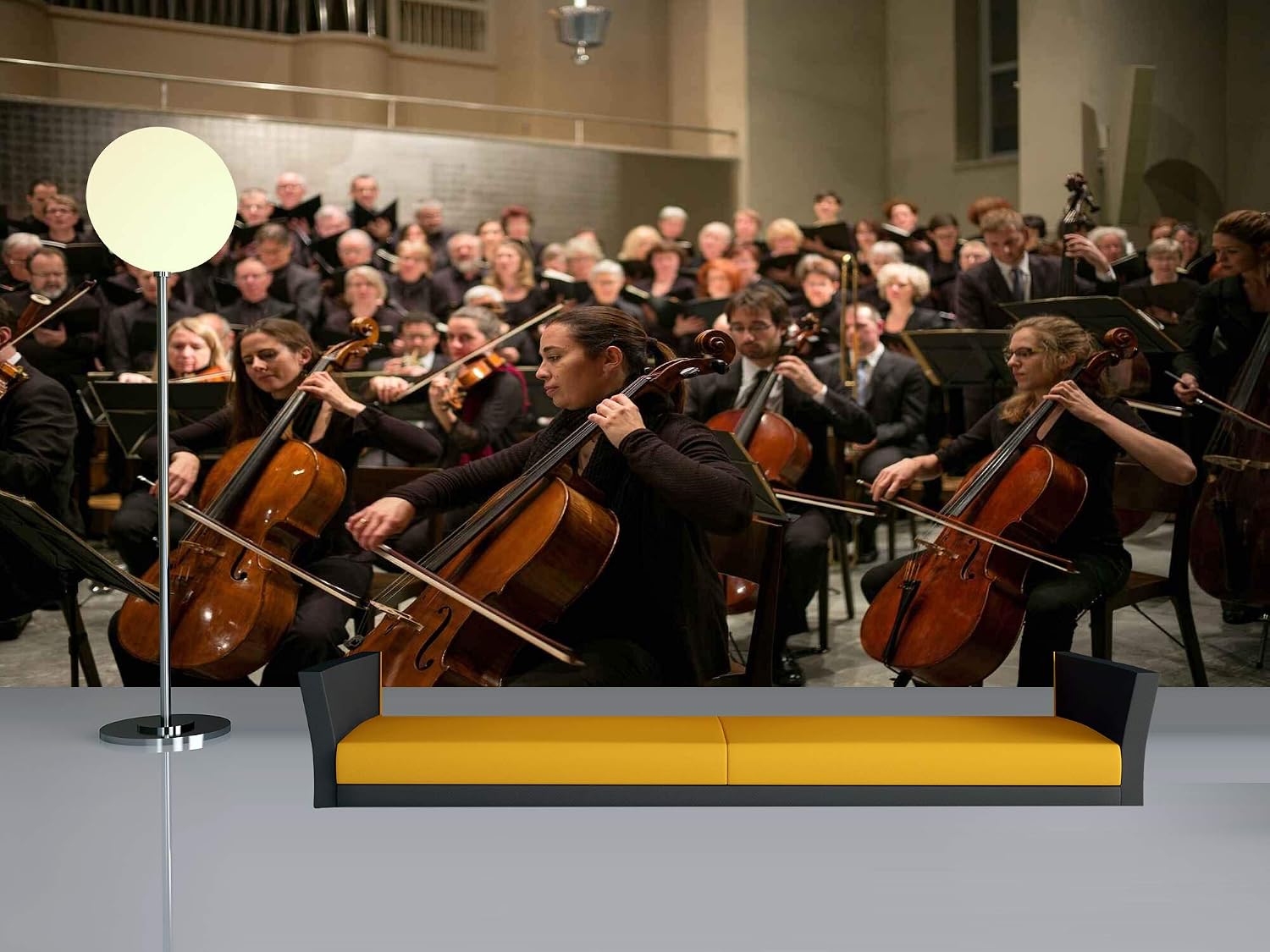 Avikalp Exclusive Awi4690 Classical Music Music Instrument Song Full HD Wallpapers (365cm x 304cm)