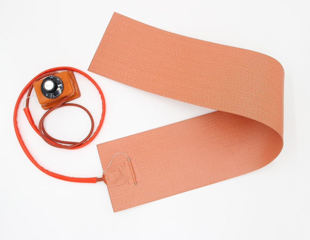 6' X 36' 650W 120V w/Rainbow Thermostat ~200 Deg C KEENOVO Silicone Heater Heat Blanket for Musical Instrument Guitar Side Bending Machines, Custom Design Welcome