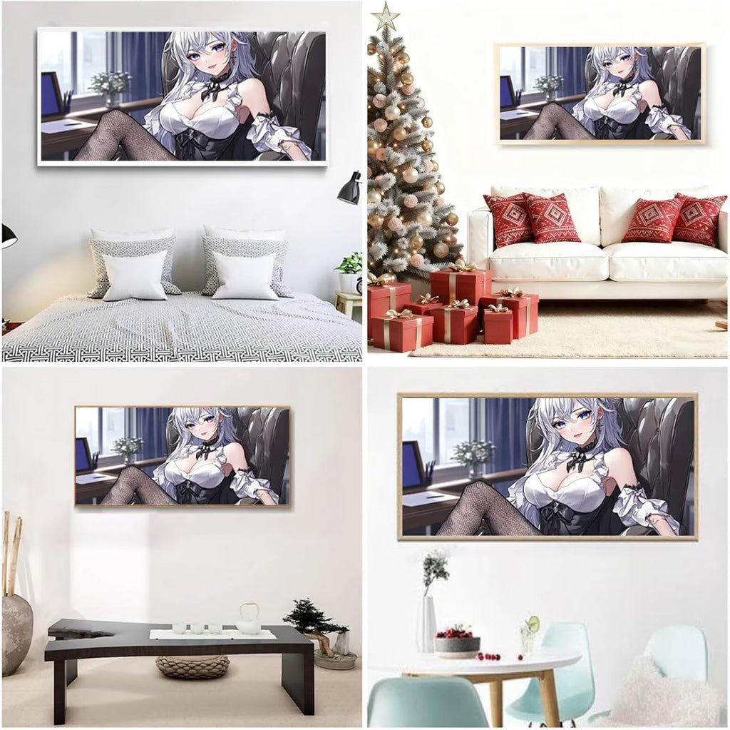 Diamond Art Kits for Adults Sexy Diamond Painting Kits, 5D DIY Square Beauty Full Drill Dimond Art Paintings Crystal Rhinestones Crafts for Adults for Home Wall Decor, Large Size 40 x 80 Inch,Model468