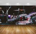 Avikalp Awi4697 Drum Set Music Instrument Song Full HD 3D Wallpapers- (12 10 Ft)