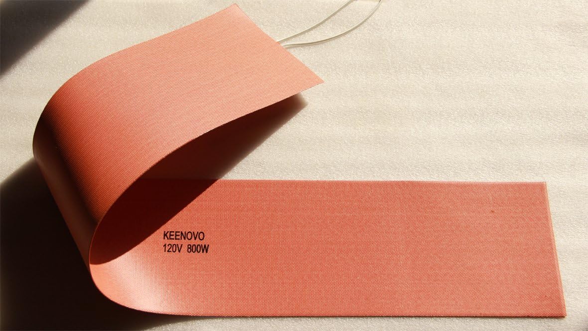 6' X 36', 800W@120V, KEENOVO Silicone Heater Blanket for Musical Instrument Bending/Molding, Custom Design Welcome