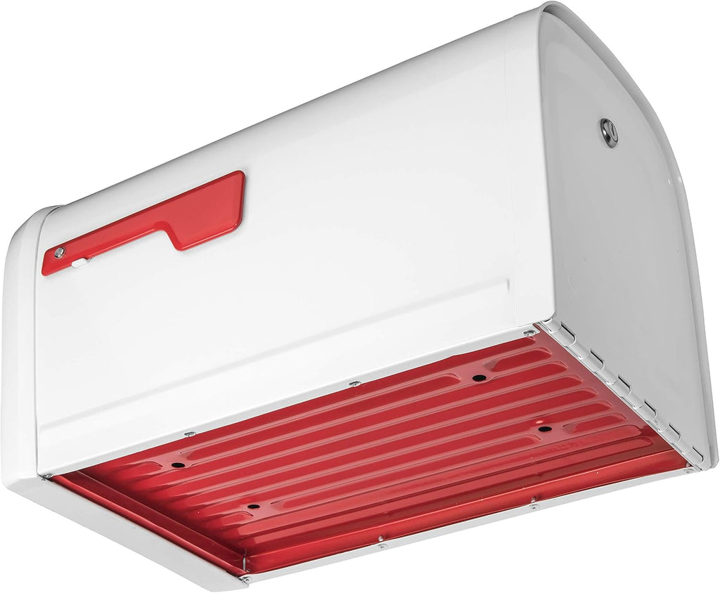 Architectural Mailboxes 6300W-10 Oasis 360 Mailbox, White