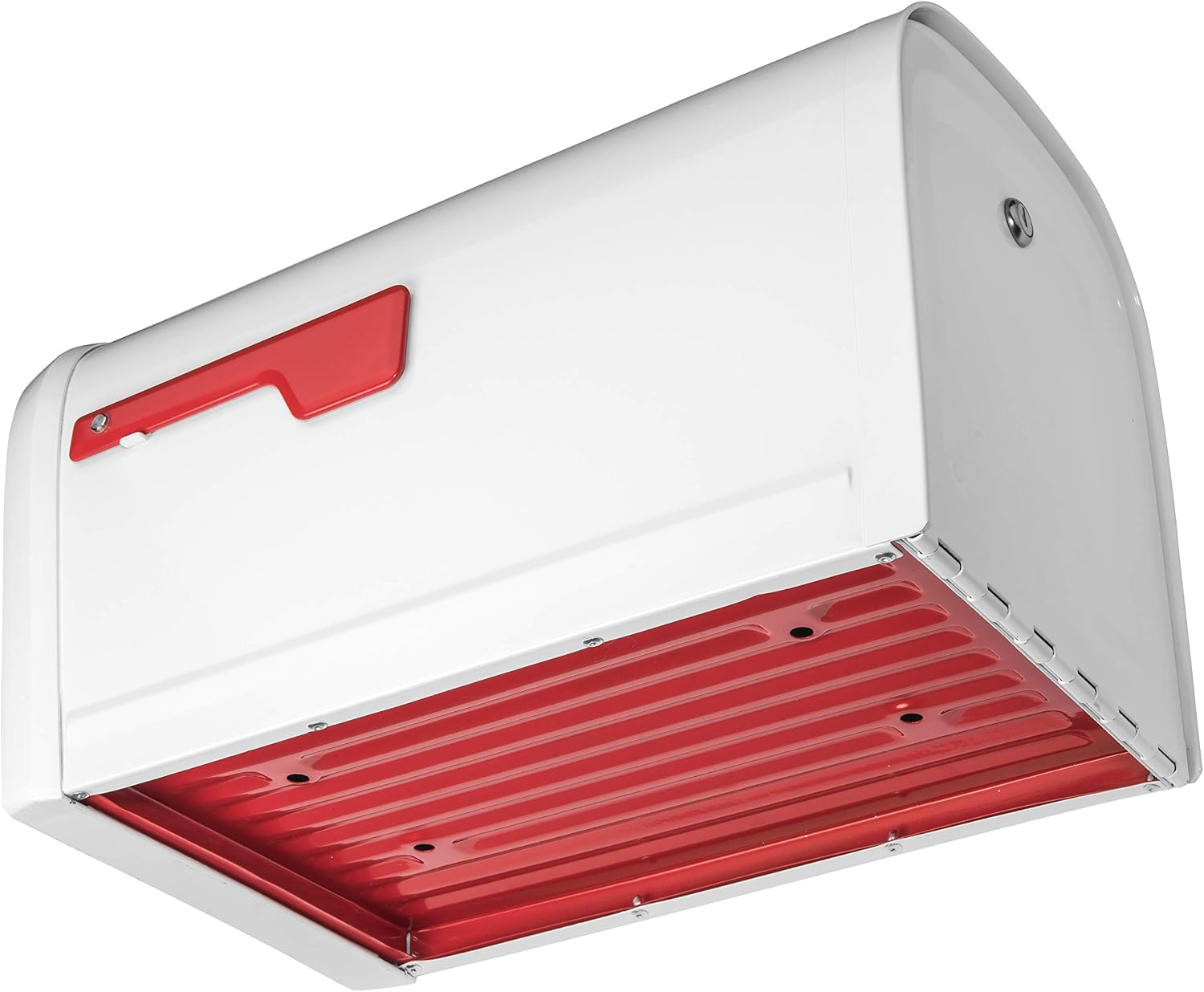 Architectural Mailboxes 6300W-10 Oasis 360 Mailbox, White