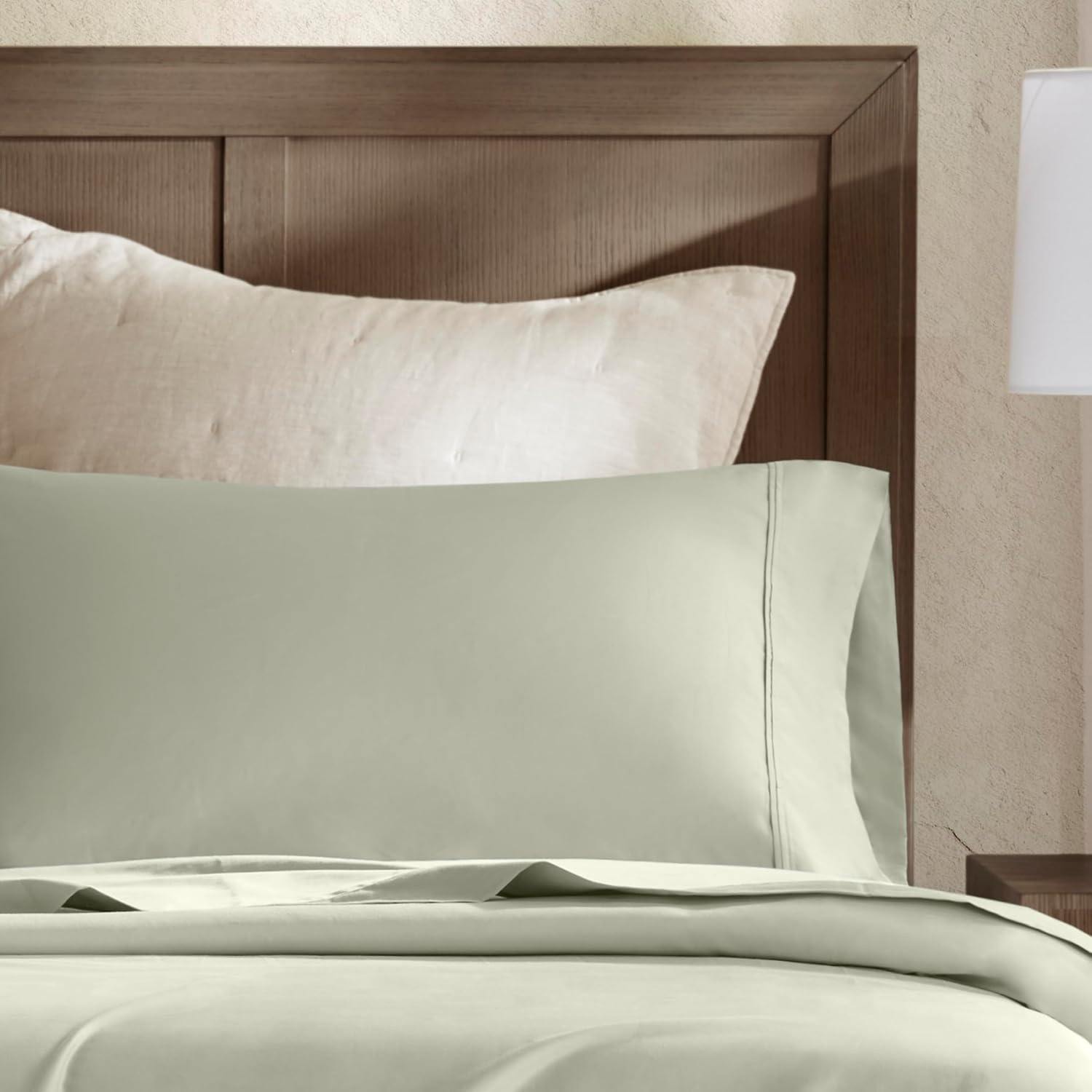 Harbor House Luxury 100% Egyptian Cotton Sheet Set, 400 Thread Count Sateen Weave, Soft & Breathable Bed Sheets with Deep Pocket, 4-Piece Cal King Bedding Set, Sage