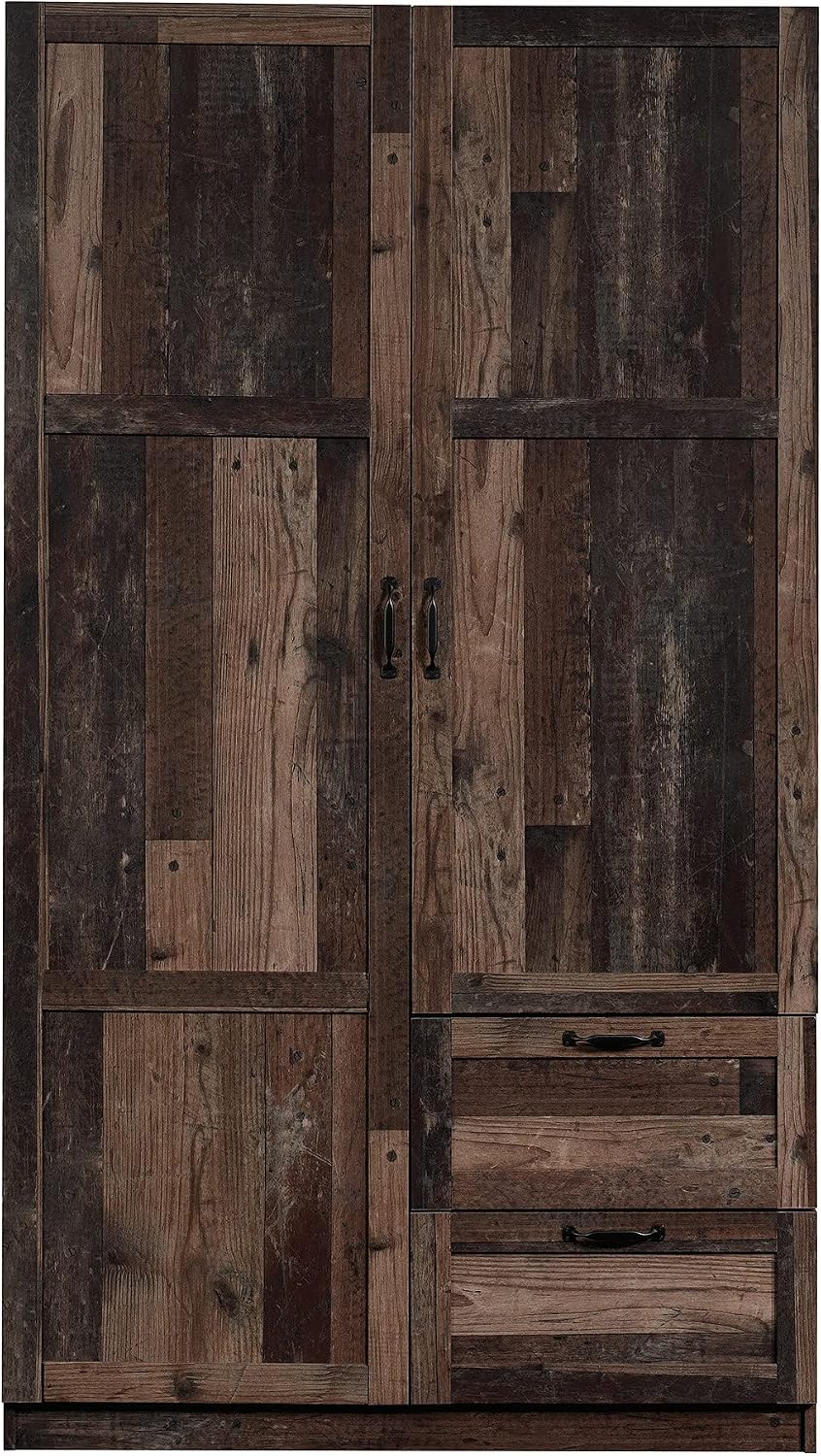Sauder Miscellaneous Storage Wardrobe/Storage Cabinet/Pantry Cabinet, Reclaimed Pine Finish | Miscellaneous Storage
