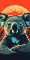 Diamond Art Kits for Adults Animal Diamond Painting Kits, 5D DIY Round Koala Full Drill Dimond Art Paintings Crystal Rhinestones Crafts for Adults for Home Wall Decor, Large Size 40 x 80 Inch,Model891