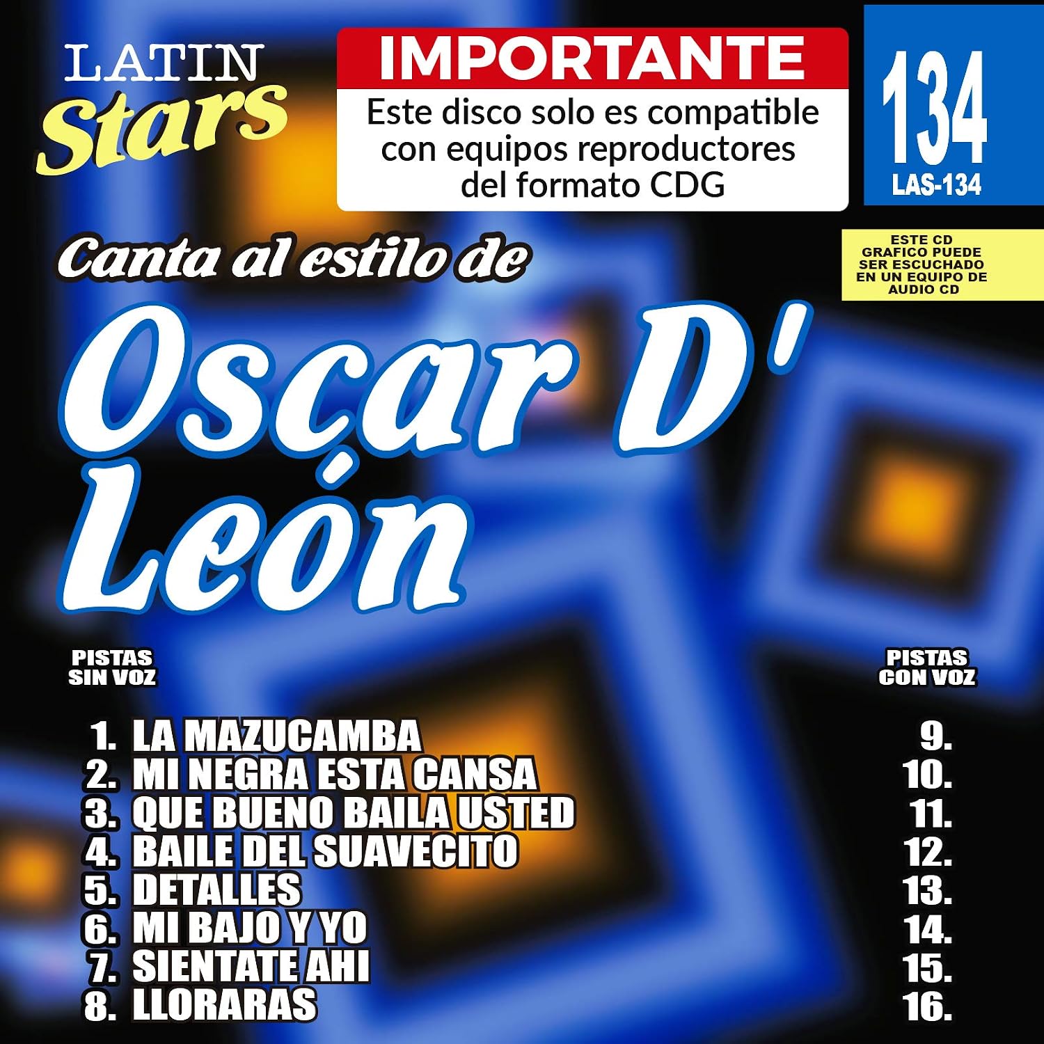 Karaoke: Oscar D'Leon, Vol. 1: Latin Stars Karaoke